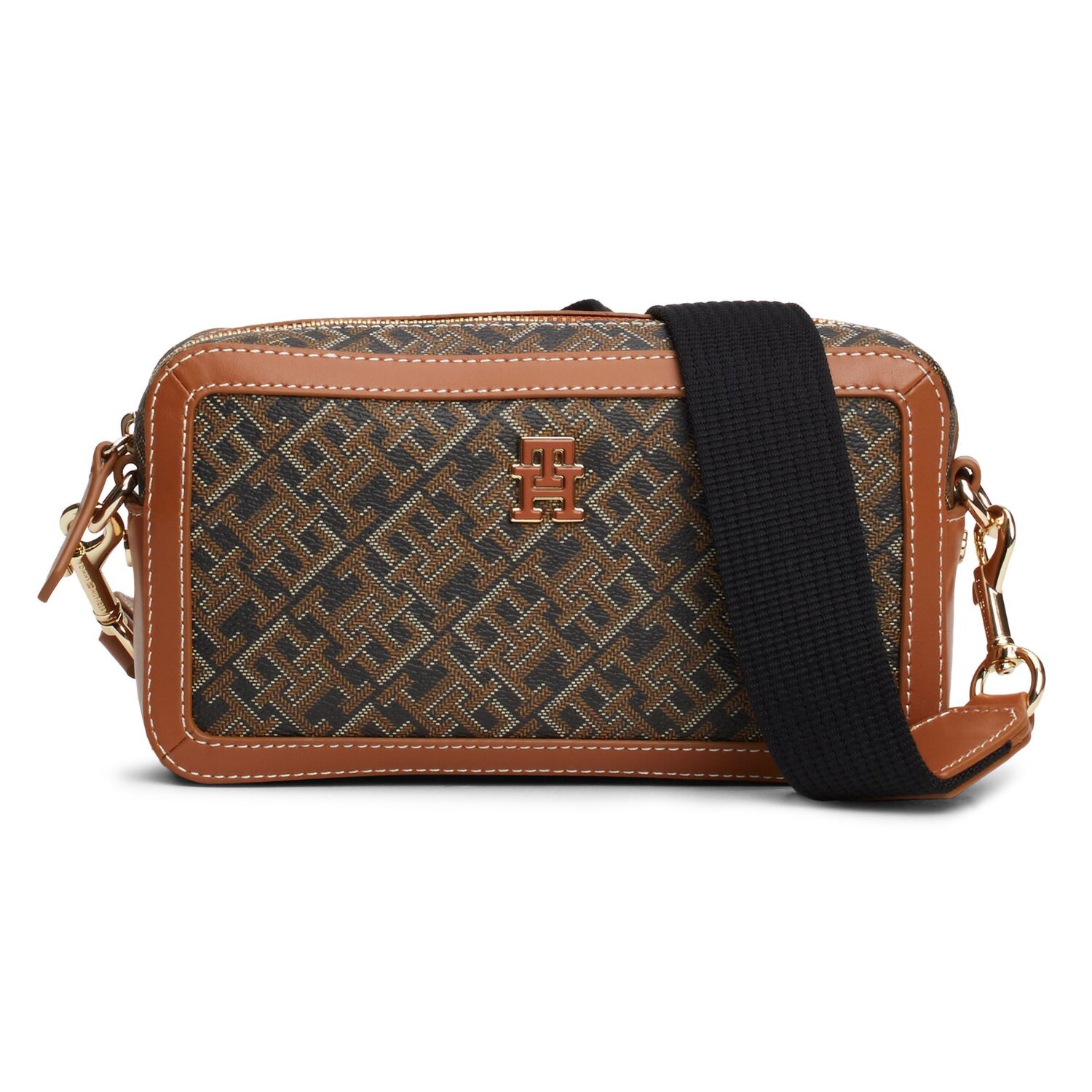 Tommy hilfiger crossbody bag brown sales