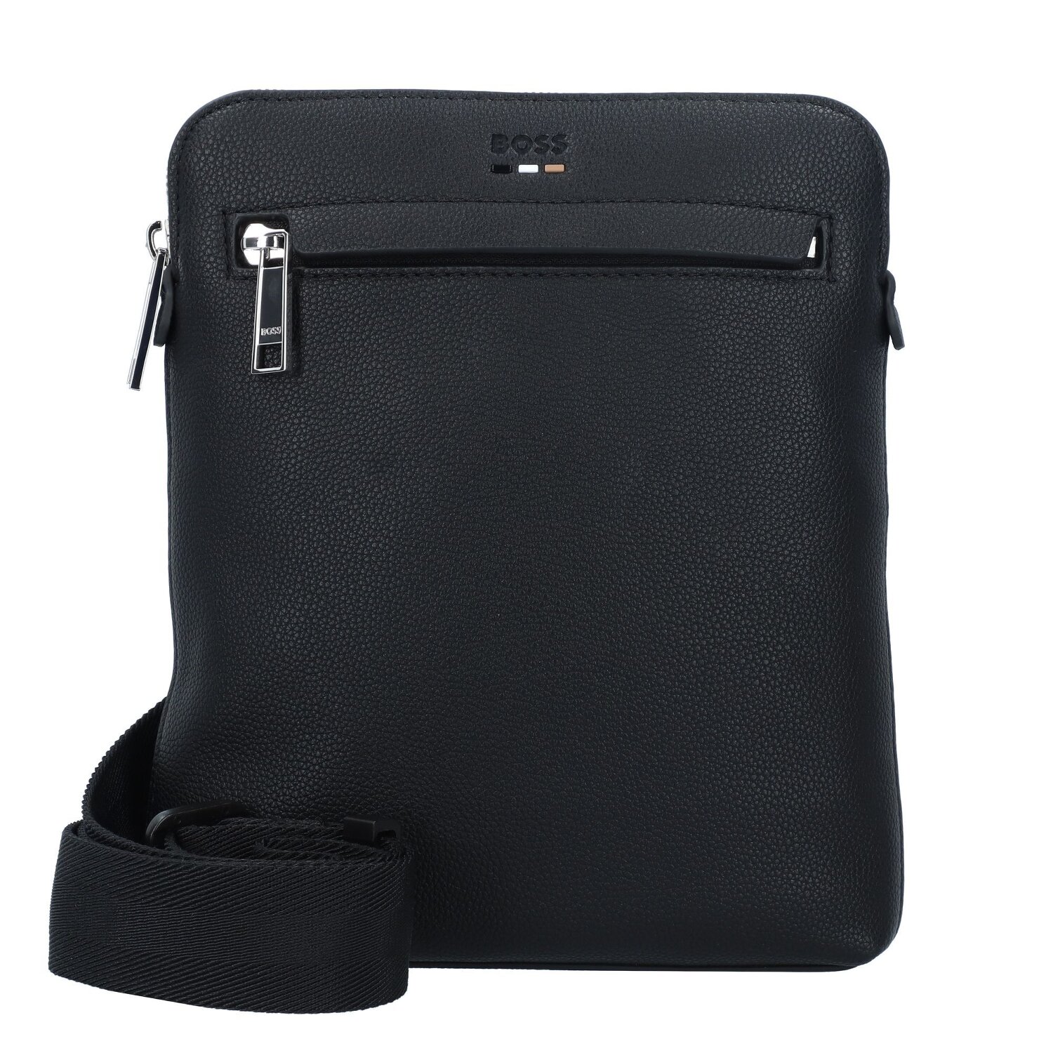 Hugo boss bag leather best sale