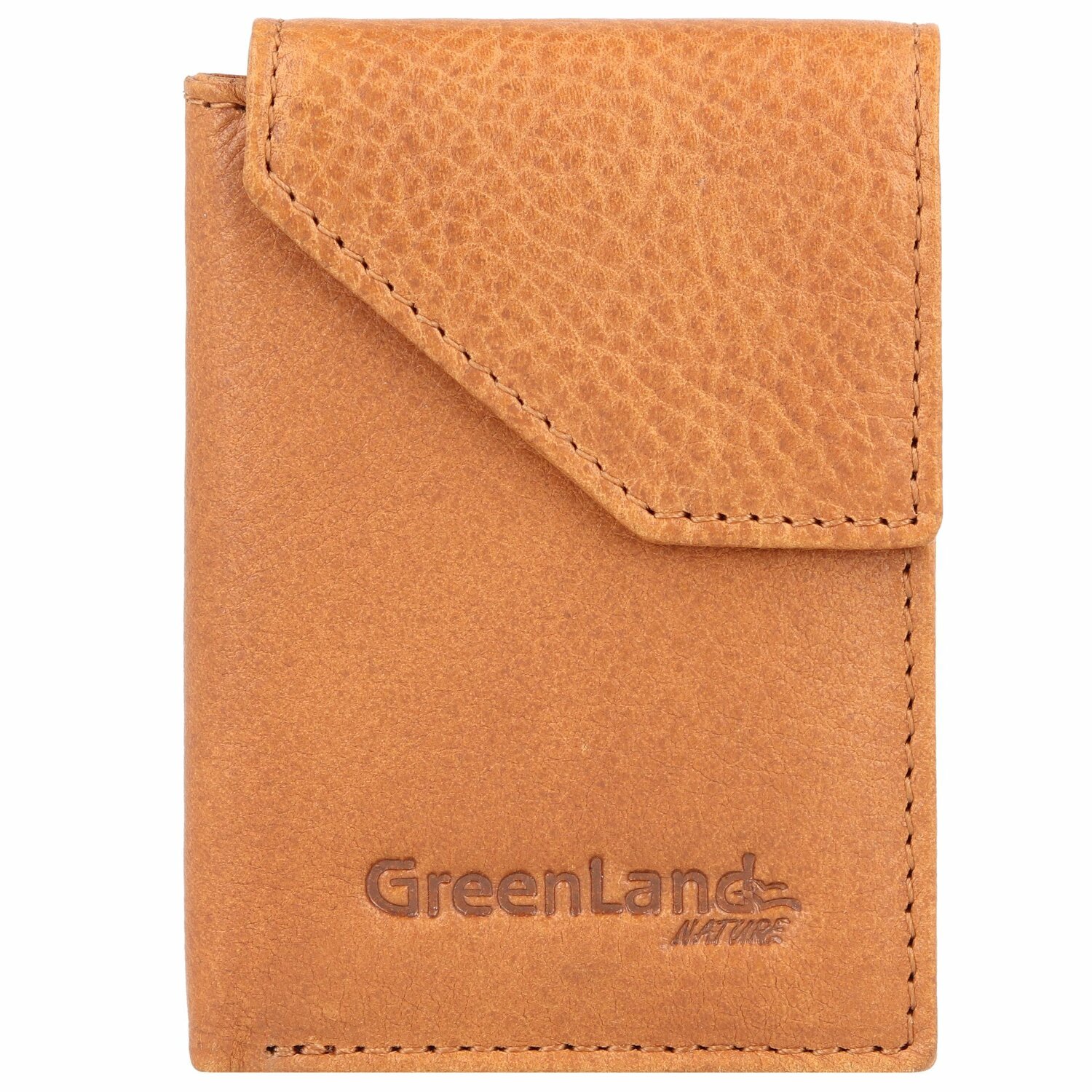 Greenland Nature Nature Geldbörse RFID Leder 7 cm cognac | bei | Geldbörsen
