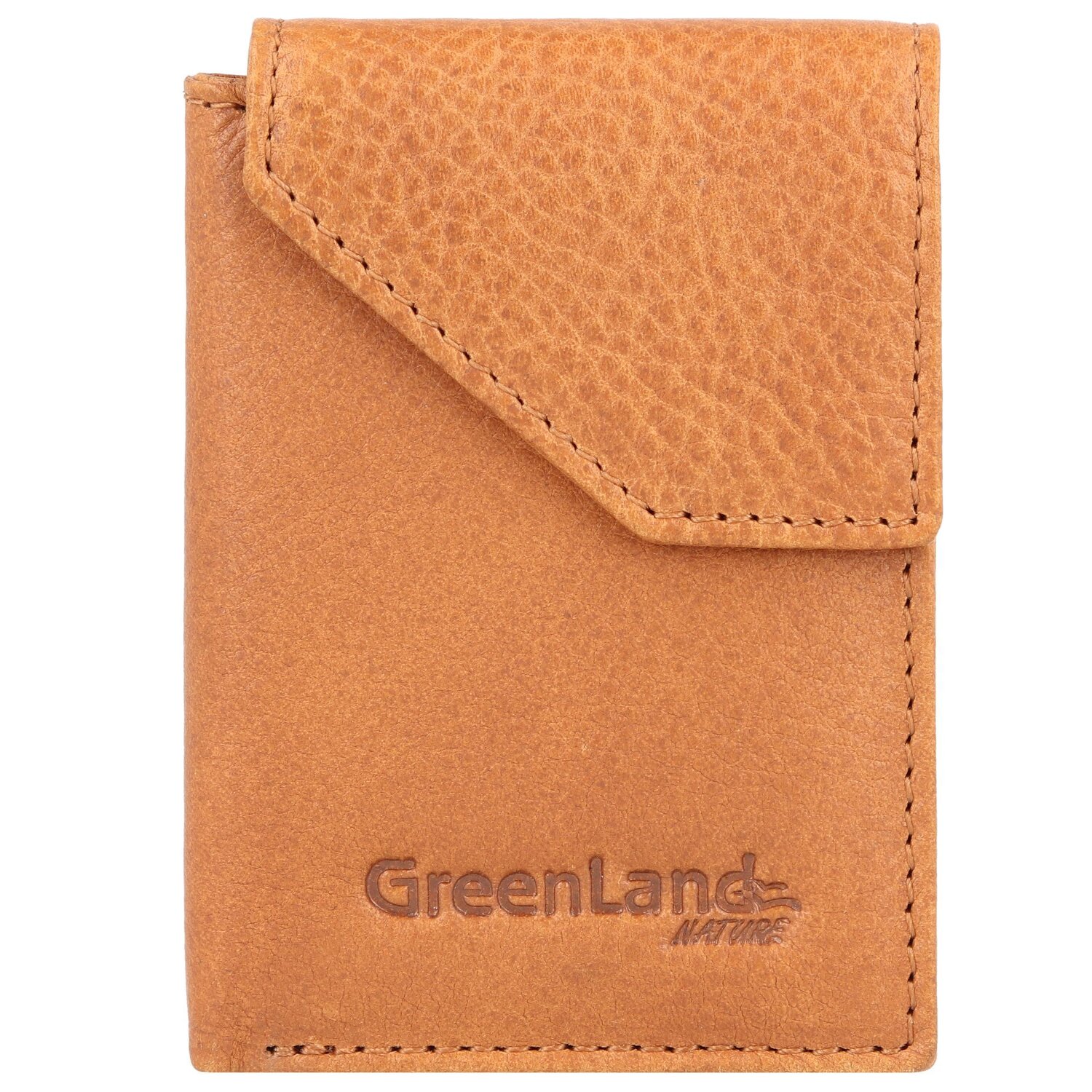 Greenland Nature Nature Geldbörse RFID Leder 7 cm cognac | bei