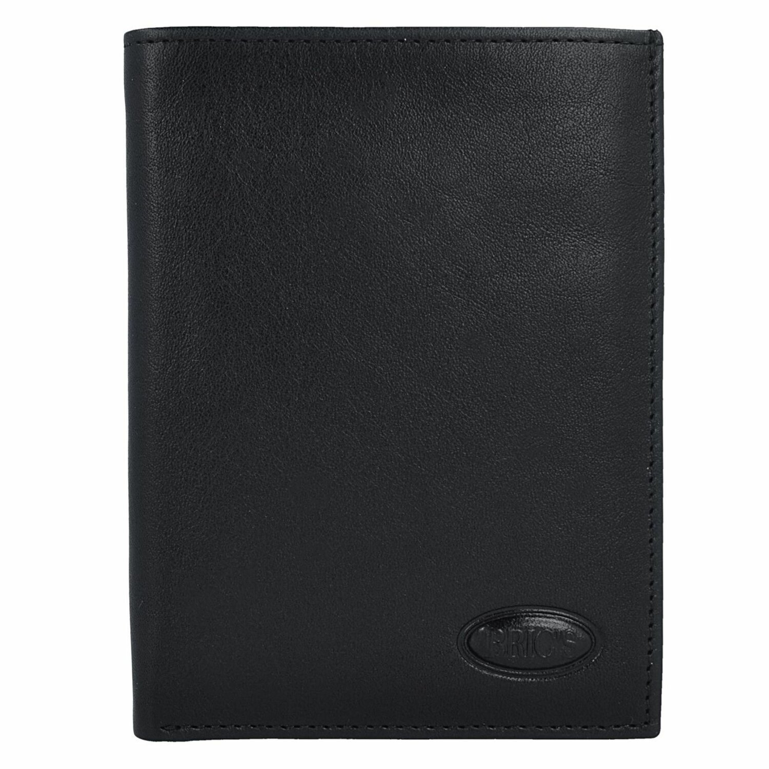 Bric's Monte Rosa Geldbörse RFID Leder 9,5 cm schwarz | bei