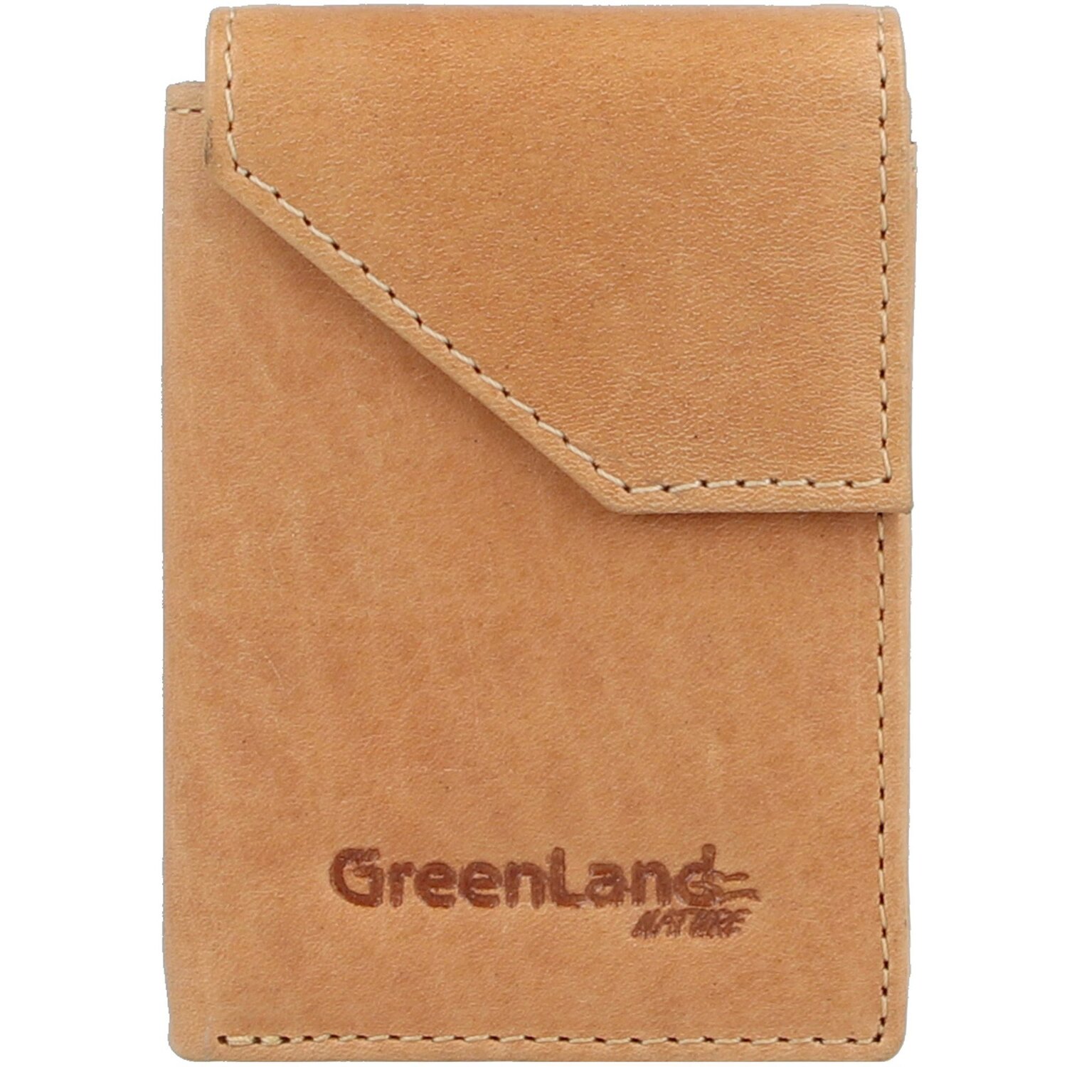 Greenland Nature Geldbörse RFID Leder 7 cm nature | bei