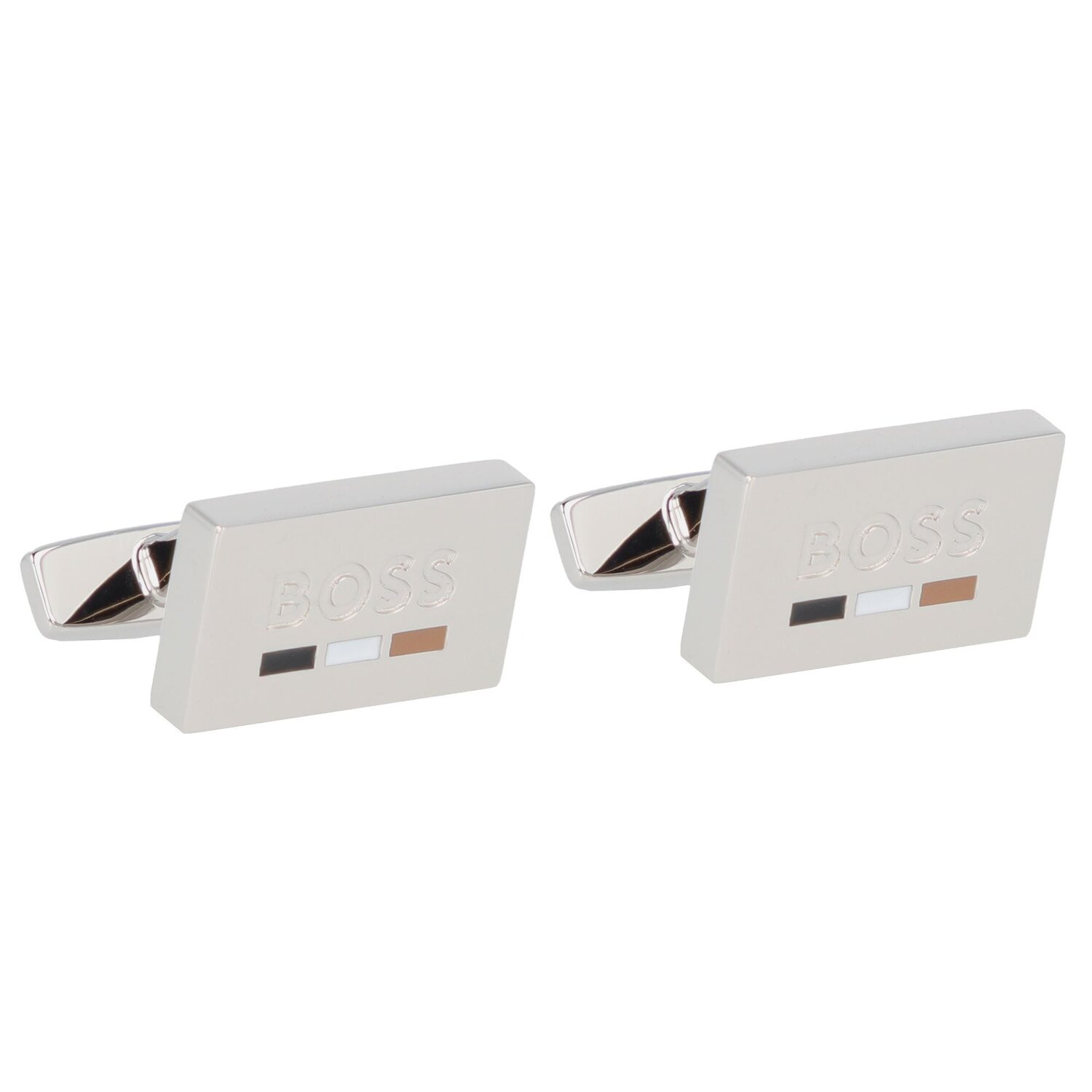 Boss B-Iconicdet Manschettenknöpfe Messing 2 cm medium beige | bei 