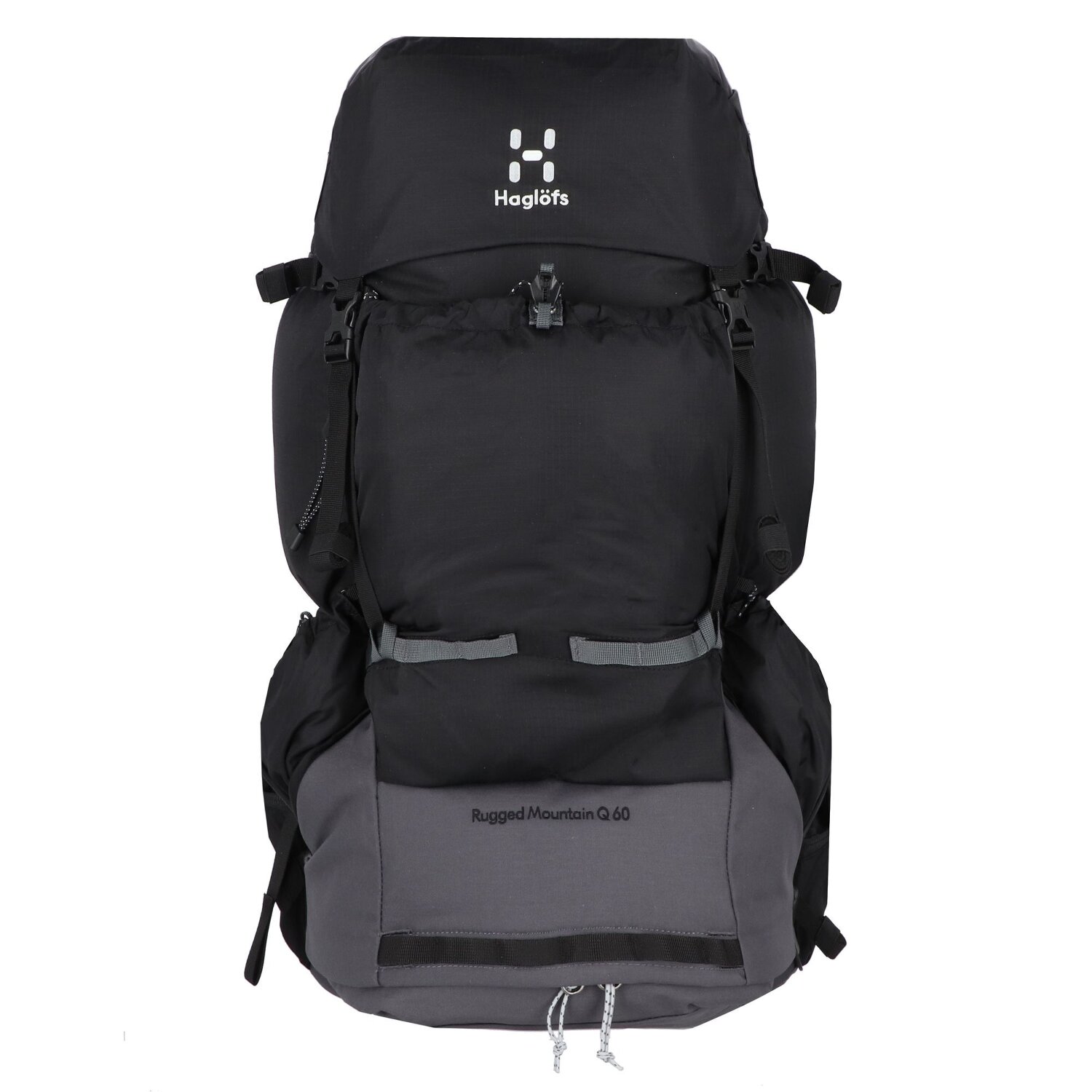 Haglöfs Rugged Mountain Q 60 Rucksack cm true black-magnetite bei welovebags.de