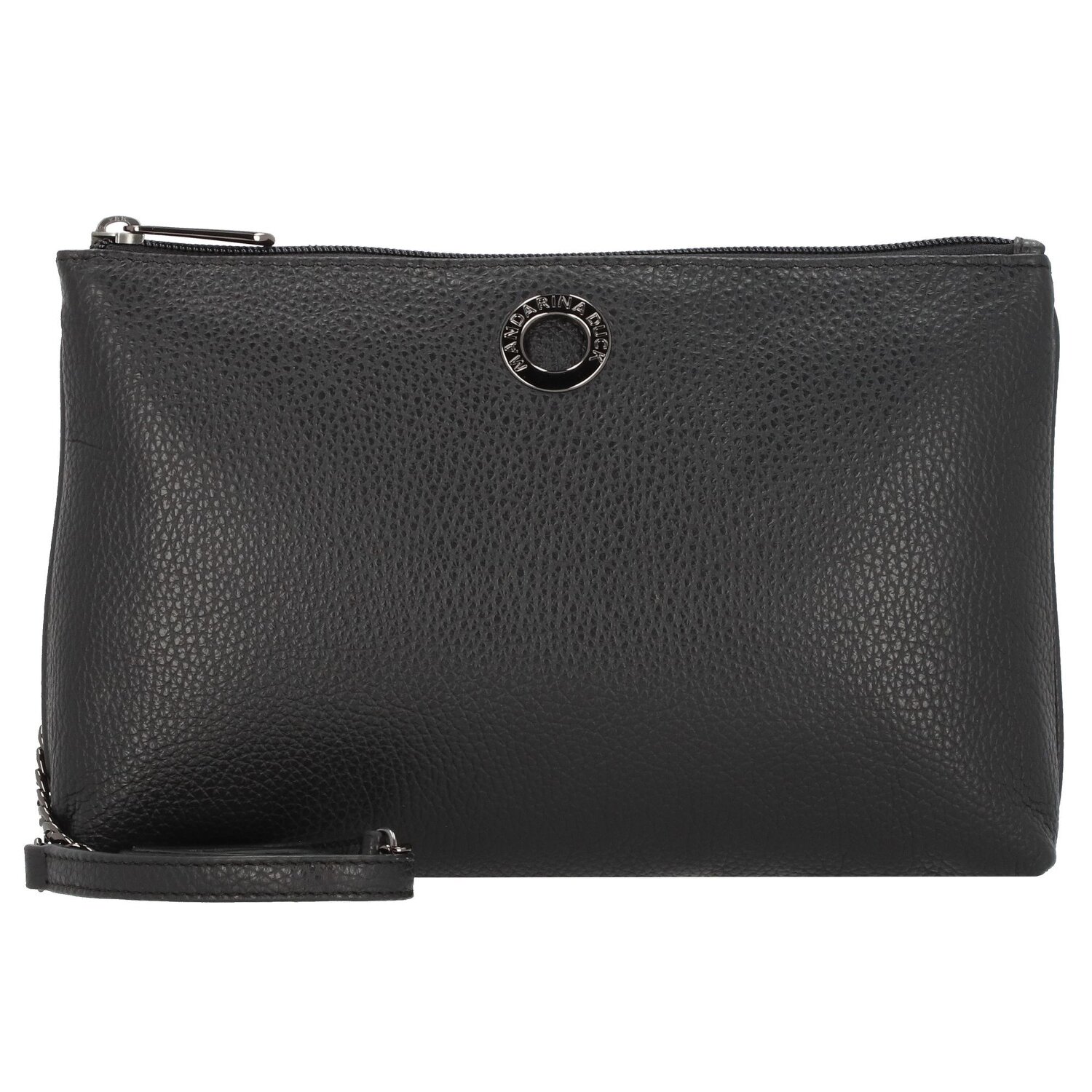 Mandarina Duck Mellow Umhängetasche Leder 28 cm nero | bei 