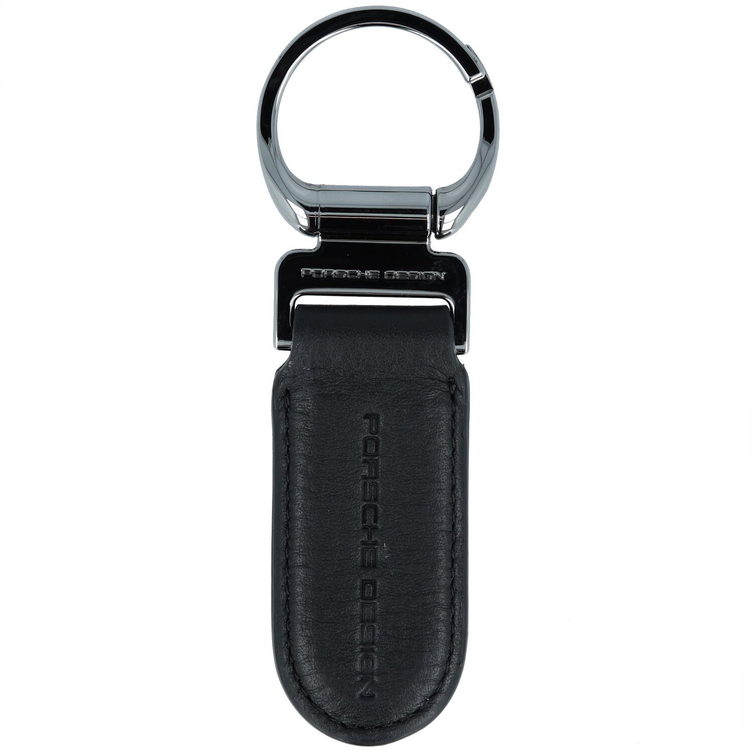 Porsche Design Schlüsselanhänger Leder 10,5 cm black