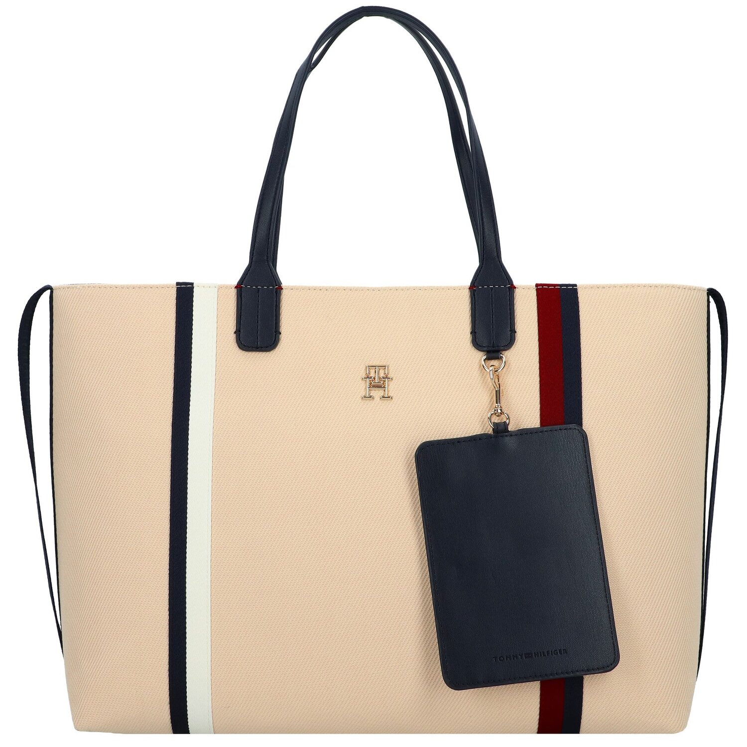 Lange Verfrüht Das beige tasche tommy hilfiger Radium Mantel angenehm