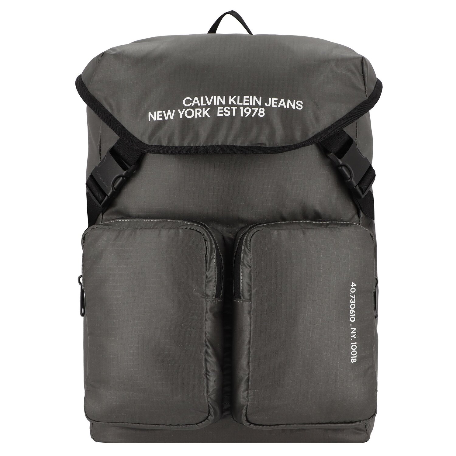 Essentials bei 40 grey Laptopfach Rucksack Sport Klein | Calvin Jeans cm dark