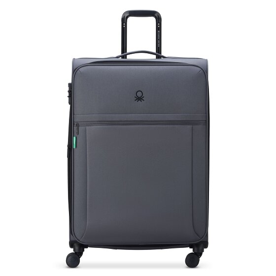 Delsey Paris x United Colors of Benetton BE 4-Rollen Trolley L 76 cm mit Dehnfalte