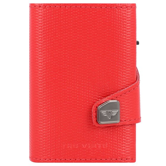 Tru Virtu Click & Slide Kreditkartenetui Geldbörse RFID Leder 6,5 cm