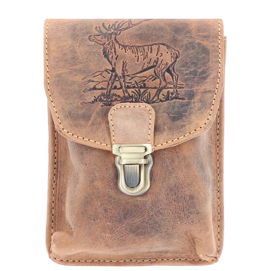 Greenburry Vintage Outdoor Gürteltasche Leder 11 cm