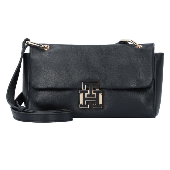 Tommy Hilfiger Pushlock Umhängetasche Leder 22 cm Tommy Hilfiger Pushlock Umhängetasche Leder 22 cm