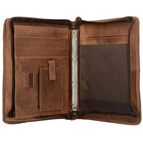Harold's Antico Schreibmappe Leder 34 cm