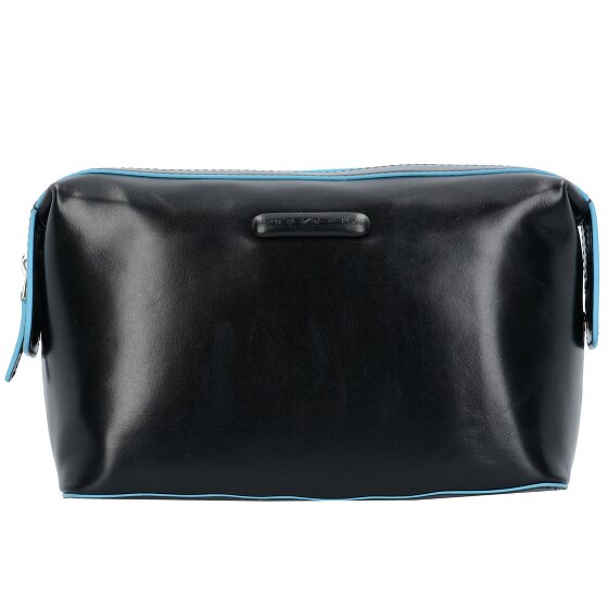Piquadro Blue Square Kulturbeutel Leder 23 cm