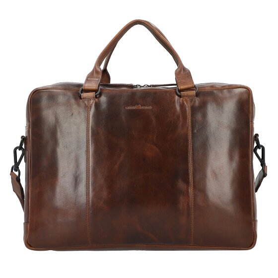 Greenburry Newport Aktentasche Leder 43 cm Laptopfach