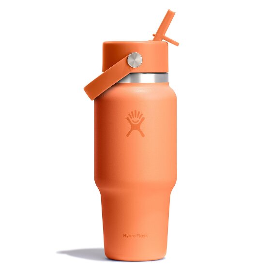 Hydro Flask Hydration Travel Bottle Flex Straw Cap Trinkflasche 710 ml