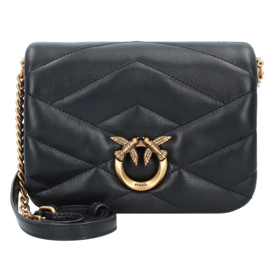 PINKO Love Click Umhängetasche Leder 17 cm