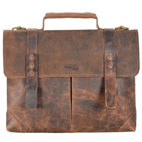 Greenland Nature Classic Aktentasche Leder 41 cm