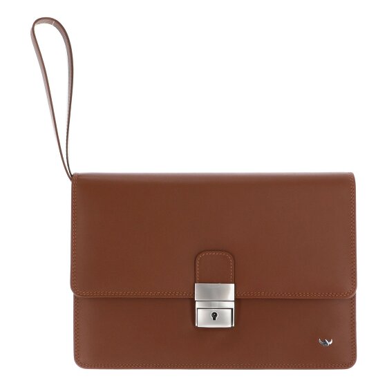 Golden Head Polo Herrentasche Handgelenktasche Leder 23 cm
