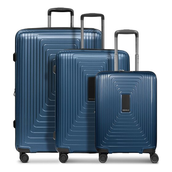 Redolz Essentials 14 4 Rollen Kofferset 3-teilig mit Dehnfalte