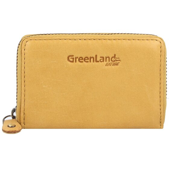 Greenland Nature Kreditkartenetui RFID Leder 10,5 cm Greenland Nature Kreditkartenetui RFID Leder 10,5 cm