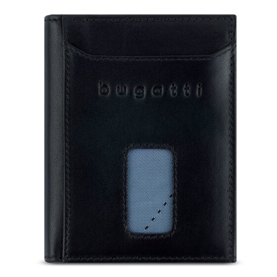 bugatti Secure Slim Geldbörse RFID Schutz Leder 8 cm