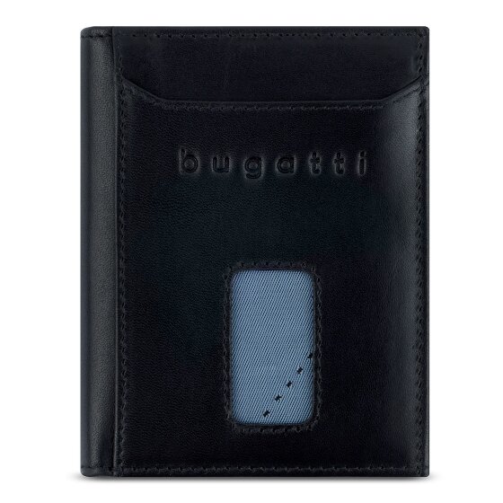 bugatti Secure Slim Geldbörse RFID Schutz Leder 8 cm