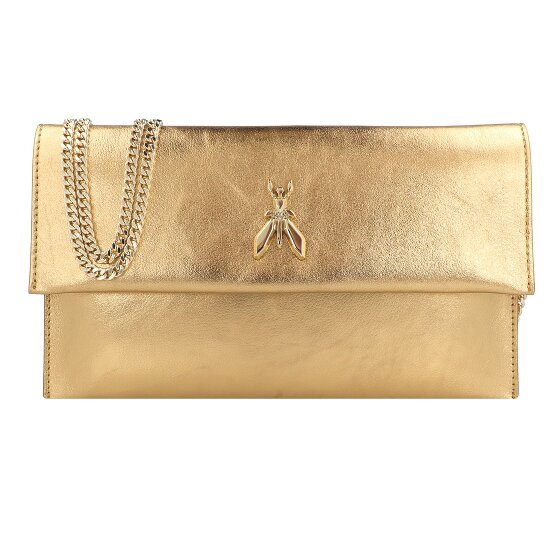 Patrizia Pepe Fly Clutch Tasche Leder 27 cm