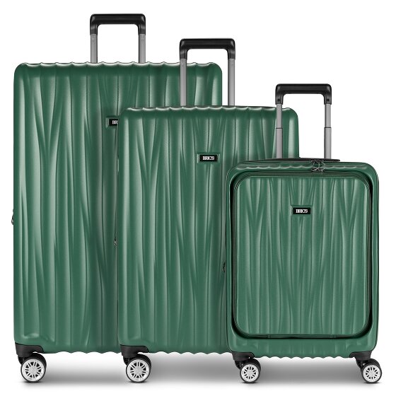 Bric's Cervia 2.0 4 Rollen Kabinentrolley 77 cm Laptopfach mit Dehnfalte
