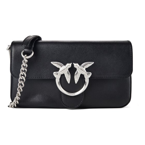 PINKO Love one Umhängetasche Leder 23 cm