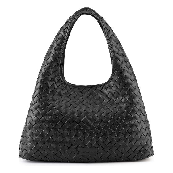 LES VISIONNAIRES Paz Weave Silky Schultertasche Leder 42 cm