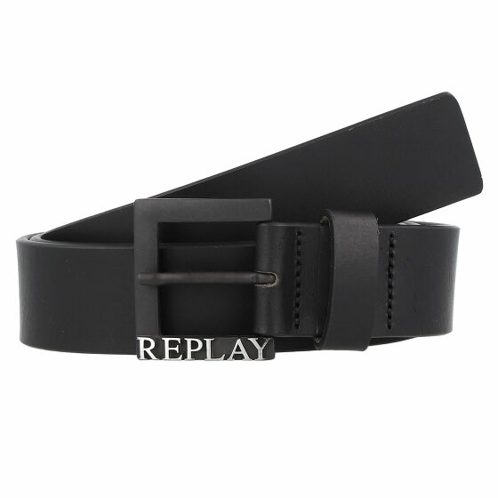 Replay Gürtel Leder black | 95 cm | bei