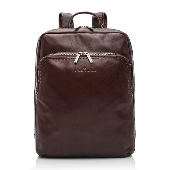 Castelijn & Beerens Firenze Rucksack RFID Leder 41 cm Laptopfach