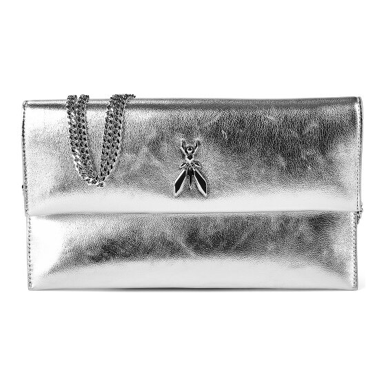 Patrizia Pepe Fly Clutch Tasche Leder 27 cm