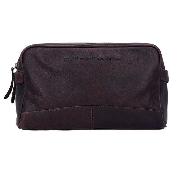 The Chesterfield Brand Wax Pull Up Kulturbeutel Leder 29 cm