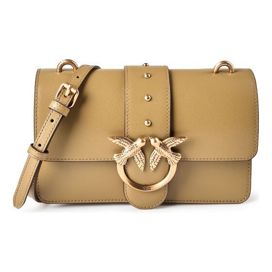 PINKO Love One Umhängetasche Leder 21 cm