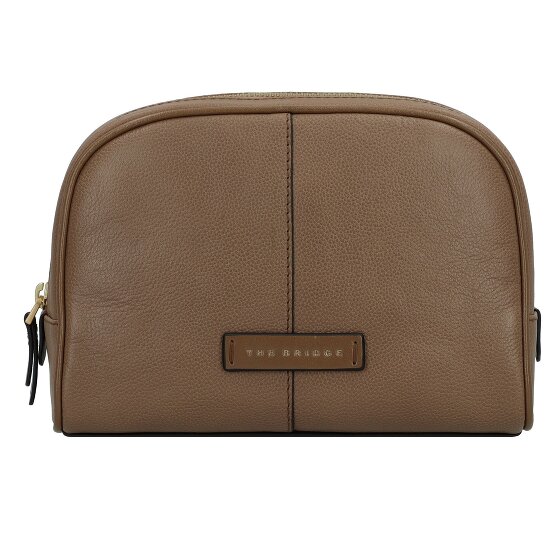 The Bridge Elisabetta Kosmetiktasche Leder 23 cm gelb