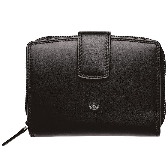 Golden Head Polo Geldbörse RFID Schutz Leder 12 cm