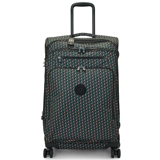 Kipling Basic Prt New Youri Spin 4 Rollen Trolley M 68 cm mit Dehnfalte