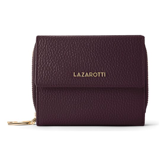 Lazarotti Bologna Leather Zip-Around Geldbörse Leder 12 cm