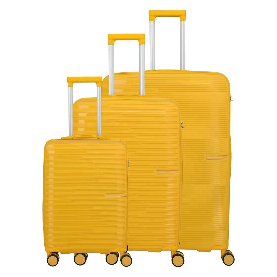 Travelite Pacific 4 Rollen Kofferset 3-teilig
