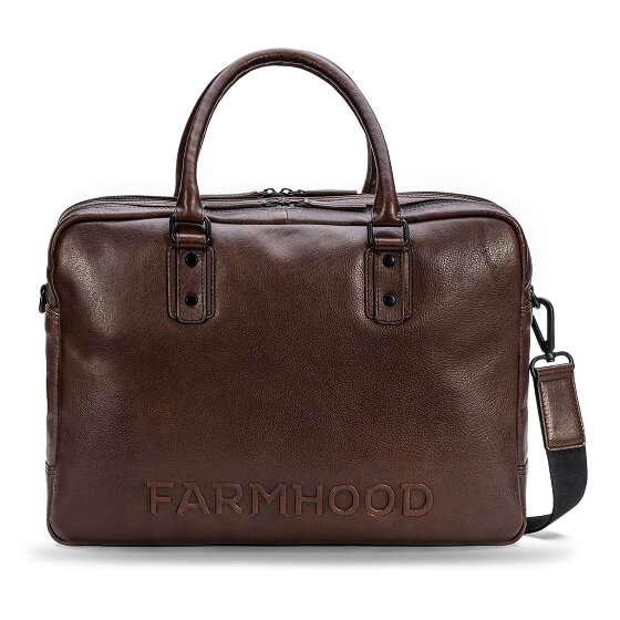 Farmhood Memphis Aktentasche Leder 42 cm Laptopfach