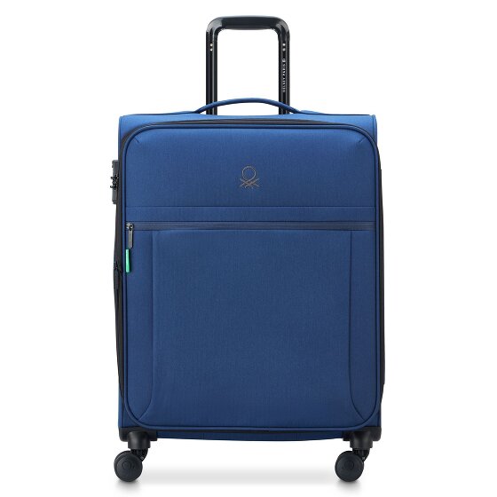 Delsey Paris x United Colors of Benetton BE 4-Rollen Trolley 65 cm mit Dehnfalte Delsey Paris x United Colors of Benetton BE 4-Rollen Trolley 65 cm mit Dehnfalte