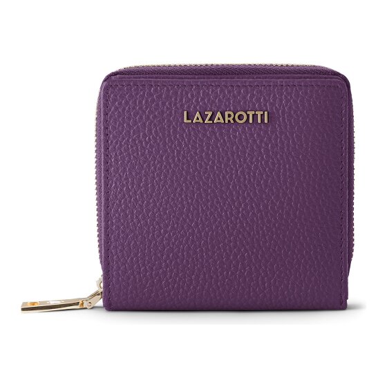 Lazarotti Bologna Leather Medium Zip-Around Geldbörse Leder 10 cm