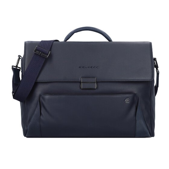 Piquadro Aktentasche Leder 42 cm Laptopfach
