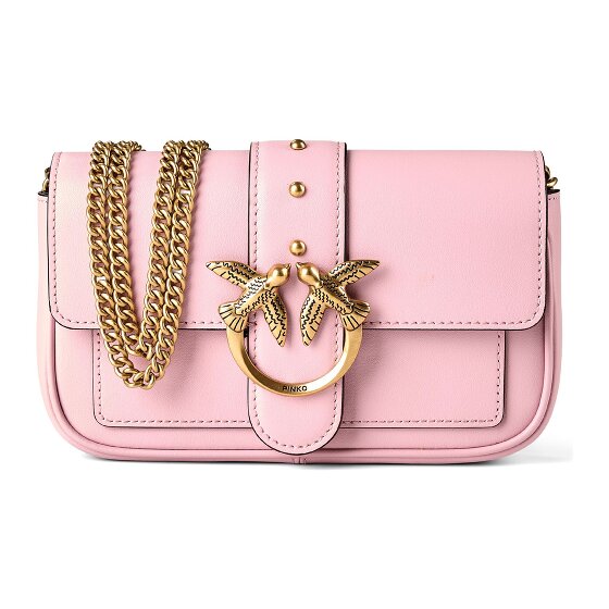 PINKO Love One Umhängetasche Leder 20 cm