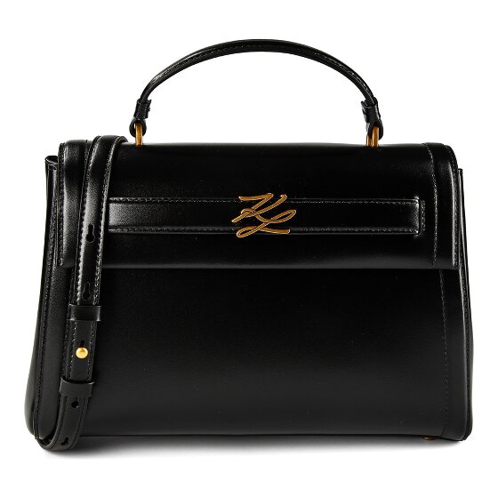 Karl Lagerfeld Autograph Handtasche Leder 27 cm