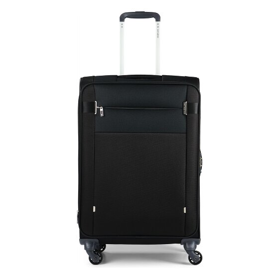 Samsonite Citybeat 4 Rollen Trolley 66 cm mit Dehnfalte