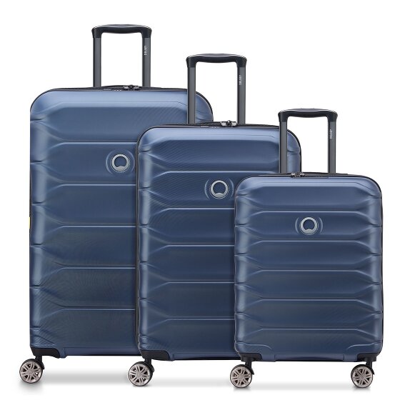 Delsey Paris Meteor 4 Rollen Kofferset 3-teilig mit Dehnfalte