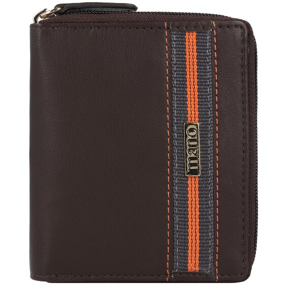 mano Don Leonardo Geldbörse RFID Leder 10 cm